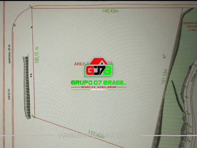 #3412 - Área para Venda em Jacareí - SP - 2