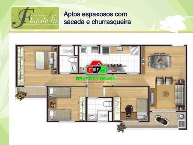 Apartamento para Venda em São José dos Campos - 3