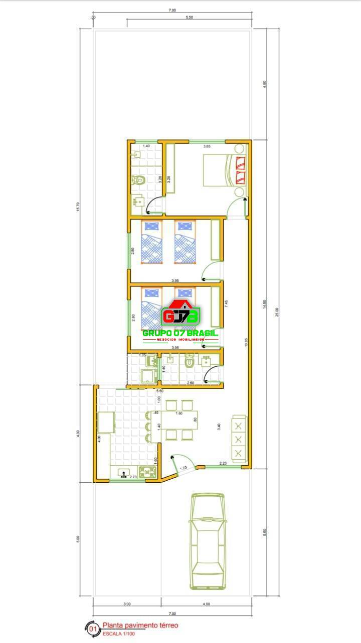 Casa, 3 quartos, 88 m² - Foto 16
