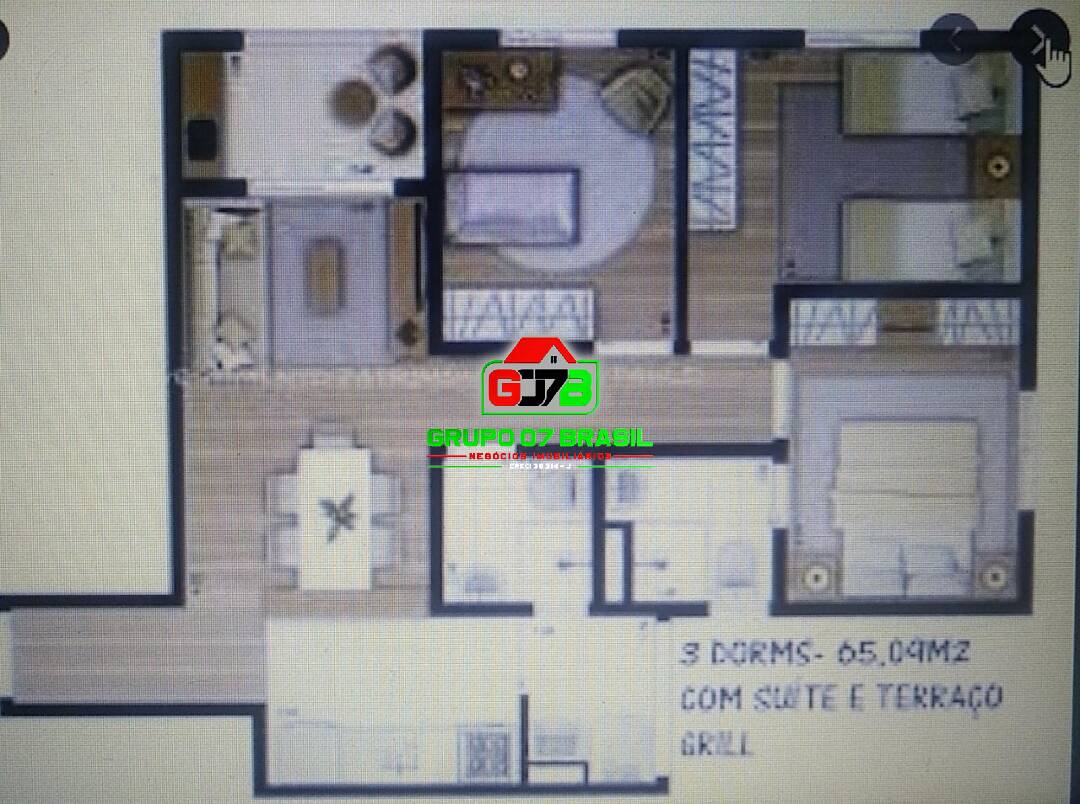Apartamento, 3 quartos, 65 m² - Foto 2