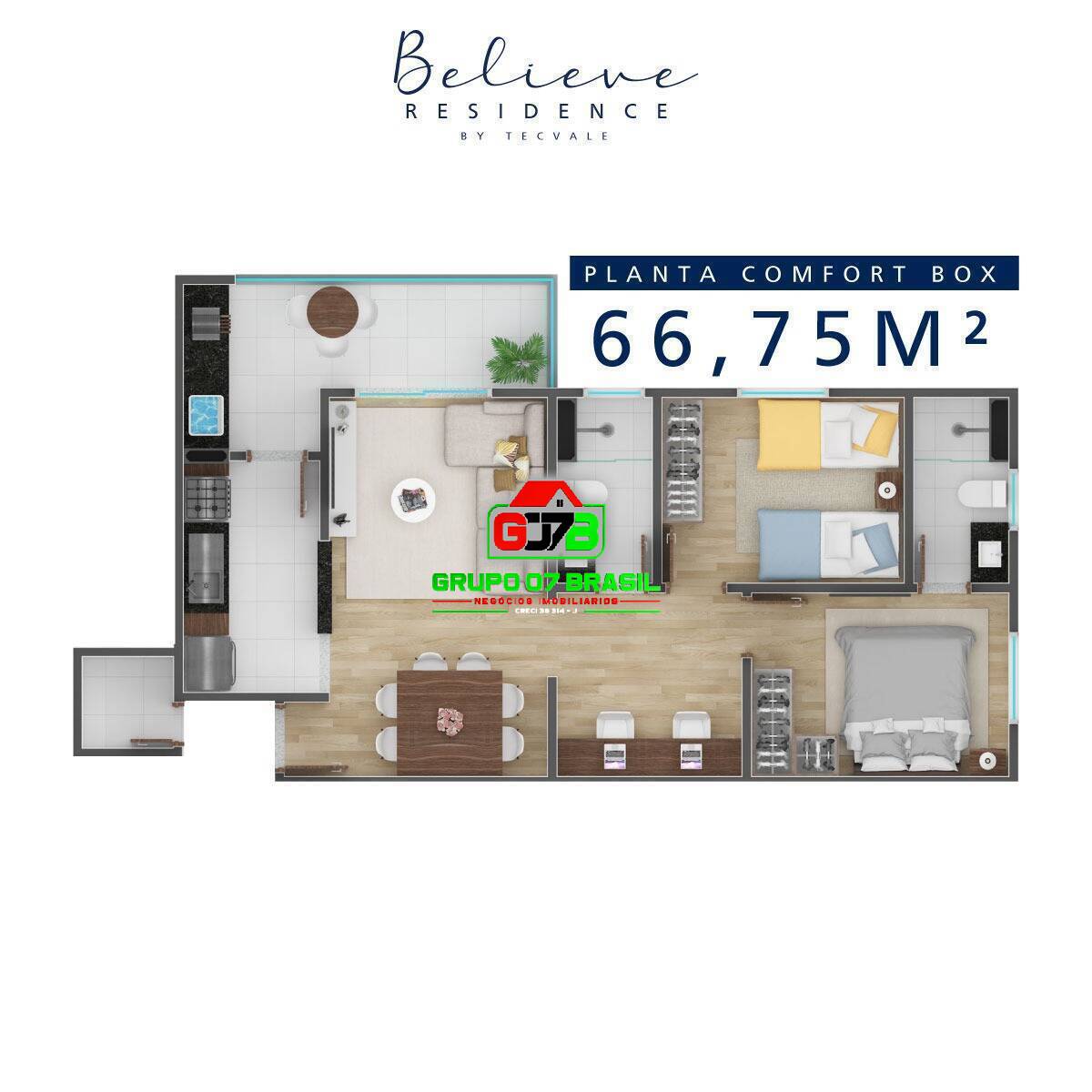 Apartamento, 2 quartos, 64 m² - Foto 15