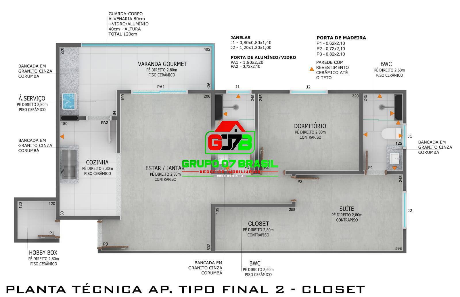 Apartamento, 2 quartos, 64 m² - Foto 19