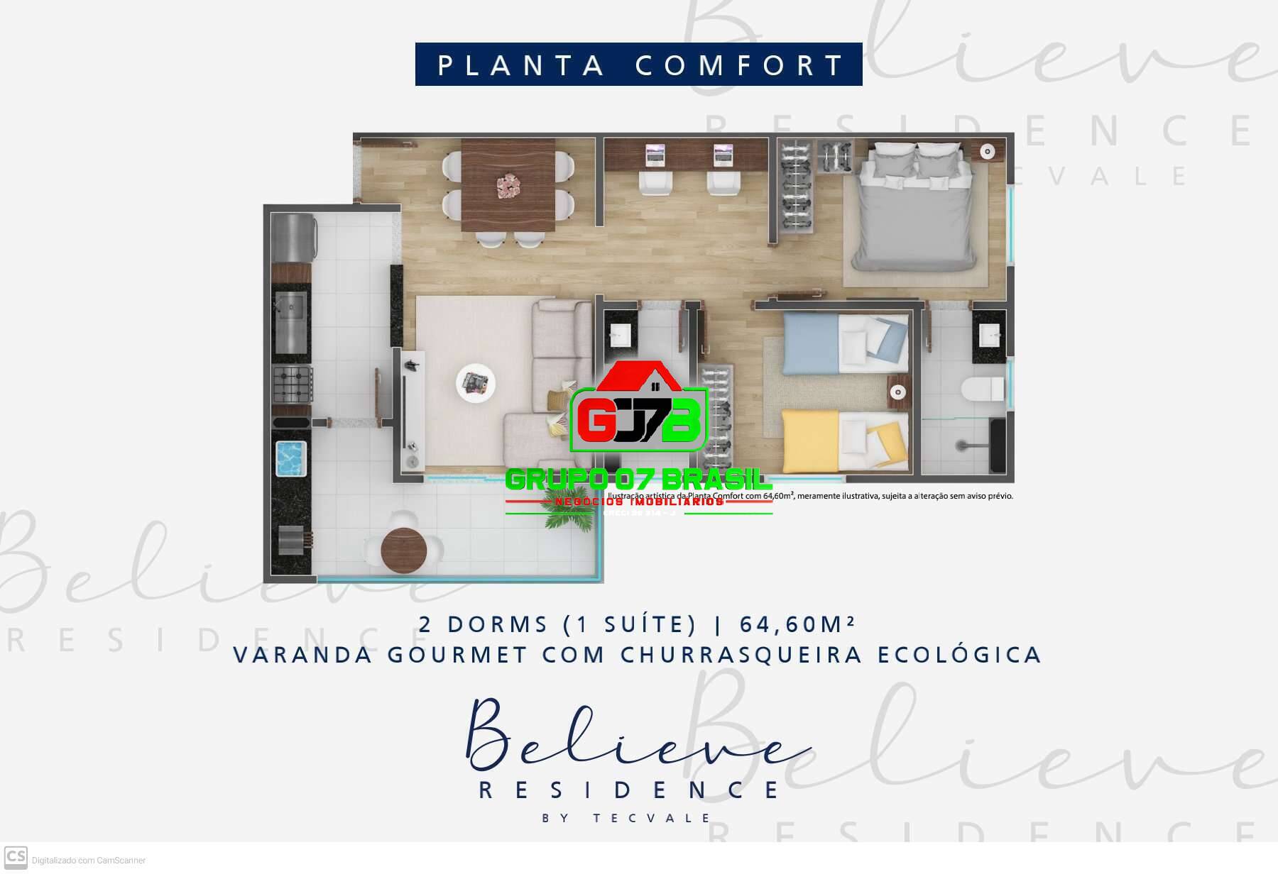 Apartamento, 2 quartos, 64 m² - Foto 37