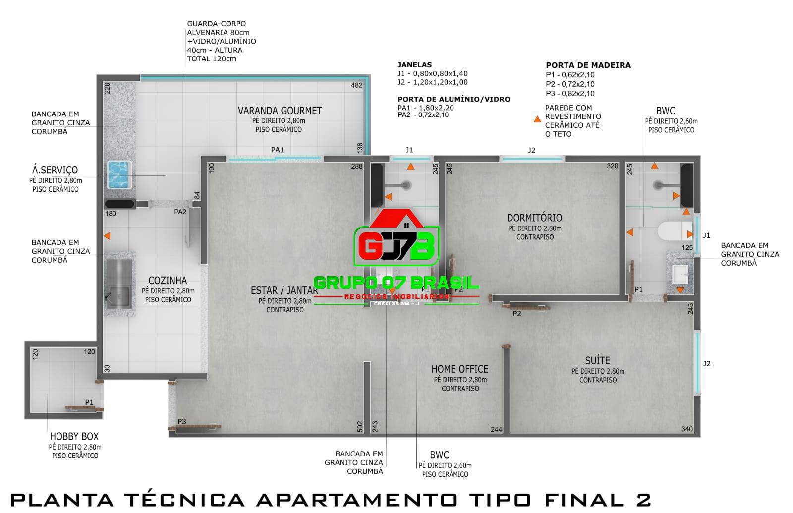 Apartamento, 2 quartos, 64 m² - Foto 46